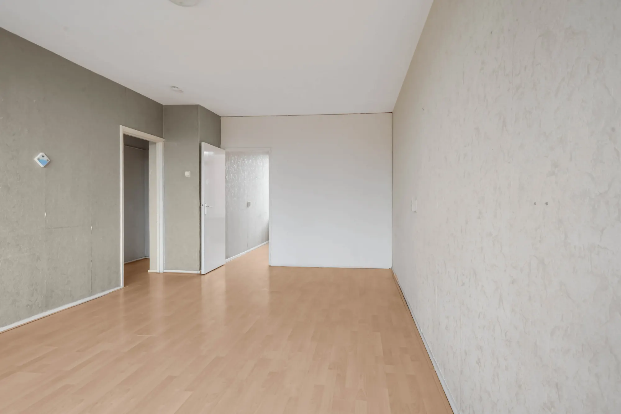 Tholenstraat 114, Rotterdam — living room with view to the hallway
