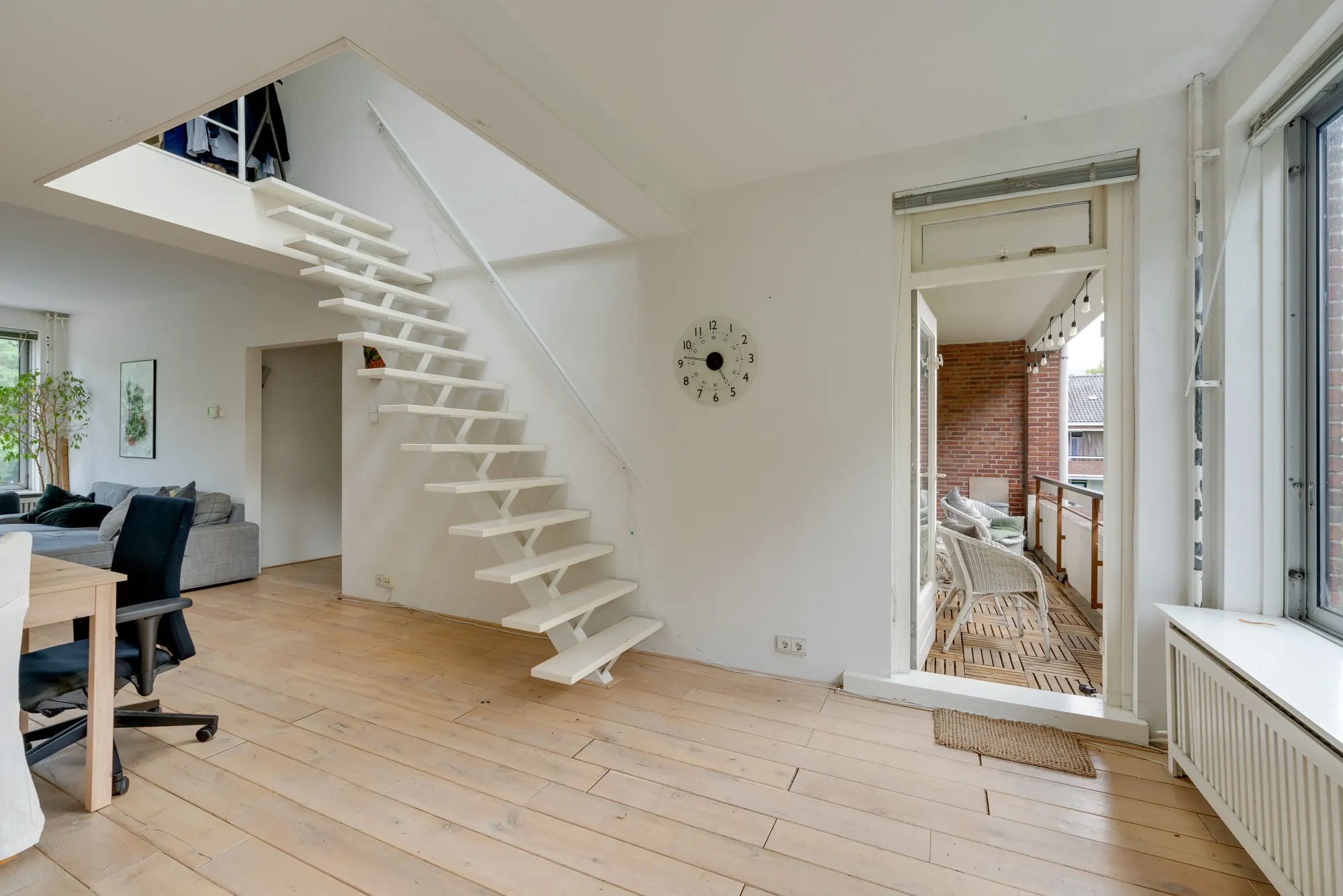 Zeelandstraat 34 III, Amsterdam — trap naar het balkon